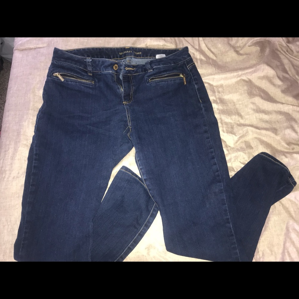 Michael Kors medium wash jeans